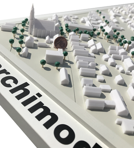 architektur-miniaturmodell-karlsruhe