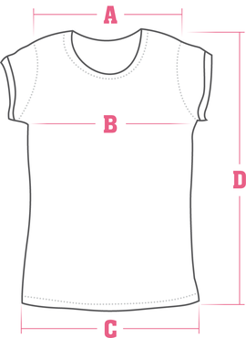 Girlie Unisex Shirt Maße