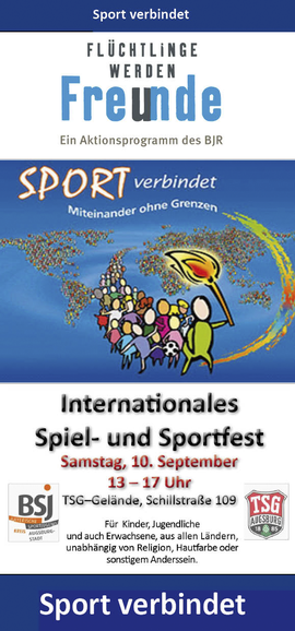 Sport- und Spielfest bei der TSG in Lechhausen 10.09.16 - Freiwilligen-Zentrum Augsburg