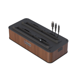 Holzelemente an der Dock&Go Style Handy Ladestation