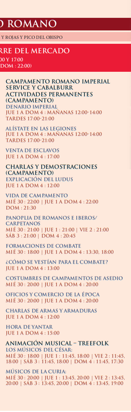 Programa del Complvtvm Renacida en Alcala de Henares