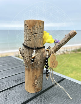 Löwe Schutzstein Armband und Anhänger im Set