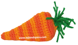 zanahoria pascua amigurumi crochet - easter carrots