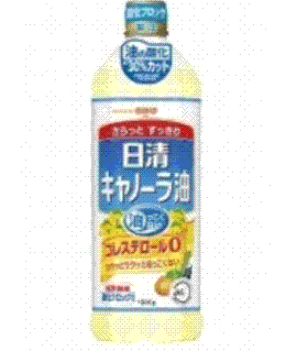 オレイン酸の多いキャノラー油(by Nisshin)
