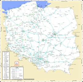 Vías ferroviarias de Polonia