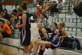Katie is a player and the coach!