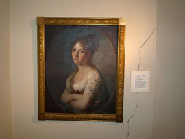 Das Portrait Margarethe Geigers im stadtgeschichtlichen Museum in Schweinfurt