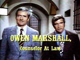 Bild: Die Hauptdarsteller Arthur Hill mit Lee Majors