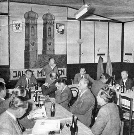 Lokal "Waldschenke" in Belgrano.