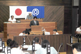 市議会6月定例会が開会した(12日午前)