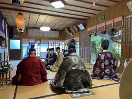 大石見神社七五三詣祈願祭
