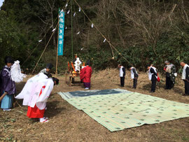 神幸式の御旅所祭