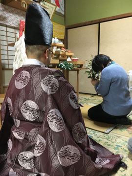 日待祭2玉串拝礼