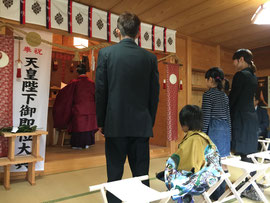 羽鳥神社 七五三詣
