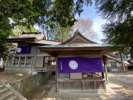 御机神社 社殿