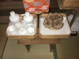日供神饌(香茸)