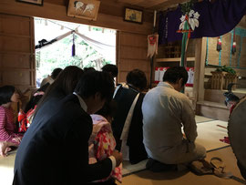高圀神社秋祭の祈願祭
