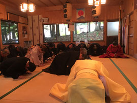 國司神社　宮司祝詞奏上