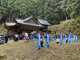 福榮神社秋季大祭  かしら打ち奉納