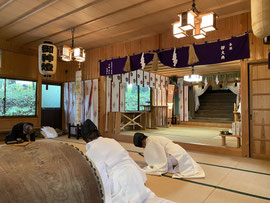 國司神社緊急仮遷座祭