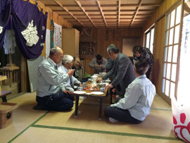 熊野神社の直会