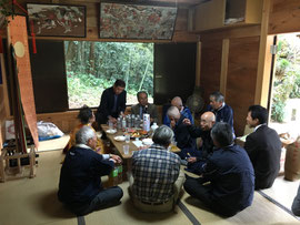 谷川神社 直会