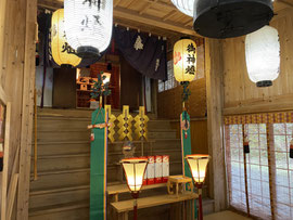 福榮神社 ご神前