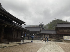 出雲大社に神恩感謝