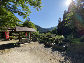 朝の境内