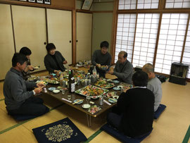 和やかに直会