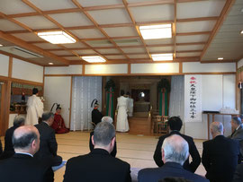 神殿祭 献饌