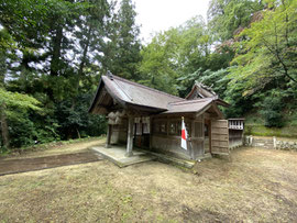 鬼神神社 社殿全景
