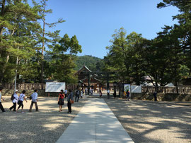 出雲大社 銅鳥居前
