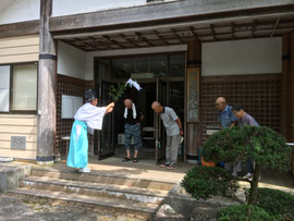 御旅所 萩山(つるぎ会館)
