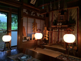 祖霊祭　御霊迎え
