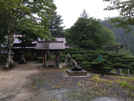 9月1日 朝の境内