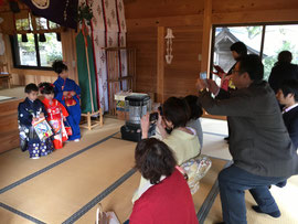 御机神社 七五三詣