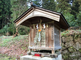 所管社 夜啼荒神社(1月11日撮影)