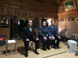 歳旦祭に参列