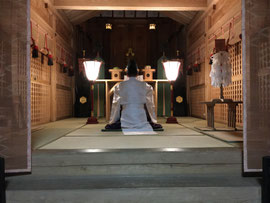 大嘗宮遥拝式