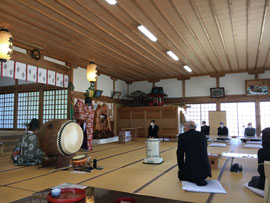 多里神社春季大祭 朝日舞奉納