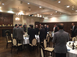 県総代会長の乾杯の発声