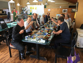 日野郡神社総代会 役員会の懇親会