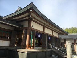 鳥取県護國神社拝殿