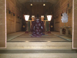 宵宮祭 玉串拝礼