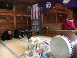 宮司祝詞奏上