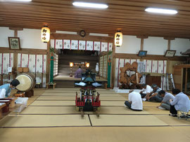 多里神社夏祭の祭典