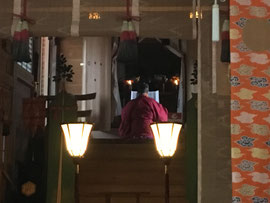 秋季大祭 宮司祝詞奏上