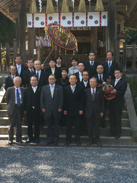 宇倍神社に参拝