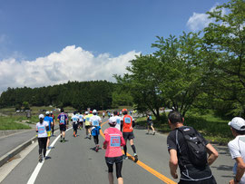 第39回富士裾野高原マラソン大会　4ｋｍ付近